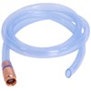 Wadoy 3/4" Siphon Hose, 6FT Shaker Siphon Pump for Gasoline/Gas/Fuel/Water