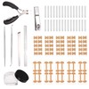 106pcs Ingrown Toenail Corrector Kit, Toenail Correction Strips Tape Ingrown