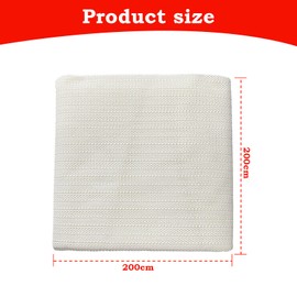Yuragim Non-Slip Mat for Carpet, 200 x 200 cm, Non-Slip Underlay, PVC Non-Slip Carpet Underlay, Non-Slip Mat for Carpet, Mattresses, Drawers, Shelf, Pallet