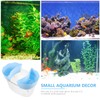 SUPVOX Plastic Betta Tank Small Desktop Aquarium Fish Tank Aquarium