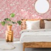 Tempaper Pink Lemonade Tropical Removable Peel and Stick Wallpaper, 20.5