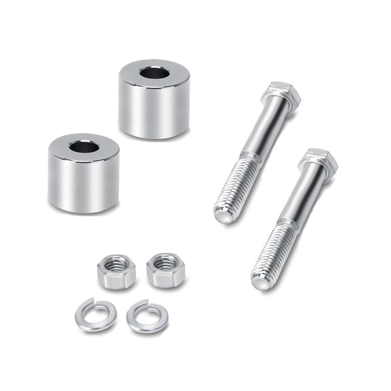 VPZMT 1'' Rise 1-1/4'' Handlebar Risers Extension for Harley Touring/Road
