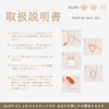 [ALLEVG] Nail Tip, Blue, 24 Pieces, Nail Tip, Short, Autumn,