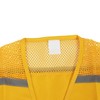 Volunteer Vest for Event Work Clothes with Multi Pockets Yellow
