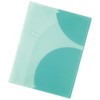 LIHIT LAB Clear File Pocket Holder 8 Pockets A4 Mint