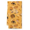 CafePress Peanuts Thanksgiving Gathering Pattern Tea Towel