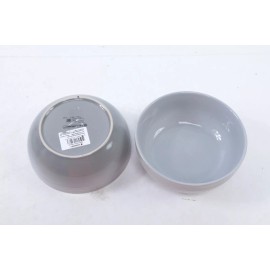 Le Creuset Soup /Cereal Bowls 26oz, **Set of 2 Mist Grey New