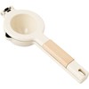 Citrus Juicer Strong Metal Wooden Handle Ergonomic Design Food Grade