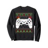 Ugly Christmas Sweater Video Game Controller Xmas Gamer Boys Sweatshirt