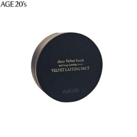 AGE20'S Velvet Lasting Pact 14g*2ea, Shade:17C Pale