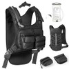 MoKo Lauf Trinkweste mit 2L Trinkblase, Leichter Hydration Vest Brusttasche