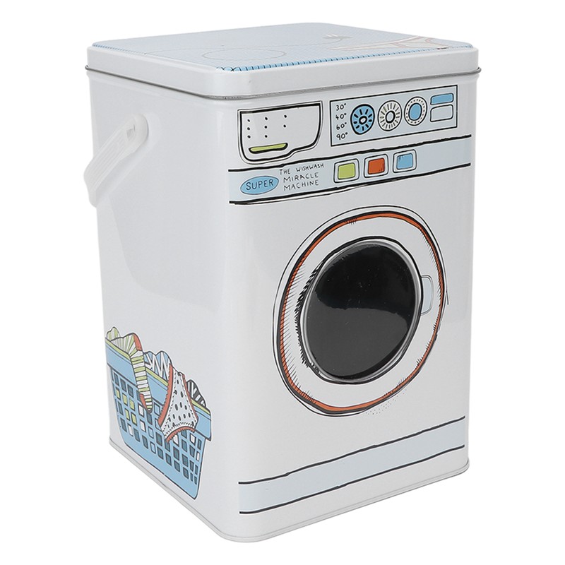 Laundry Powder Metal Box Large Capacity Metal Laundry Detergent Canister