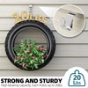 Amuille Heavy Duty Vinyl Siding Hooks 15 Pack, Stainless Steel