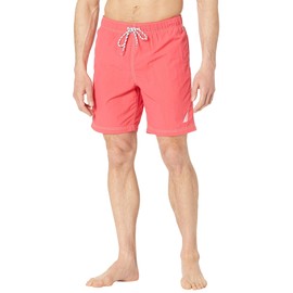 Nautica Solid Quick Dry Swim Trunk Melon Berry XL