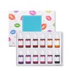 12 Bottles 10ml Lip Gloss Colorants DIY Liquid Pigment Lipgloss