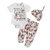 Gaono Newborn Baby Boy Coming Home Outfit Western Cowboy Clothes