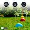Hathaway Deluxe 6-Player Croquet Set for Adults, Kids & Families