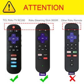 Fintie Protective Case for Roku Steaming Stick 3600R, TCL Roku TV RC280 RC282 Remote - CaseBot (Honey Comb Series) Light Weight (Anti Slip) Shock Proof Silicone Remote Controller Cover, Sky Blue Glow