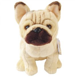 French Bulldog Soft and Cuddly Dog Toy Realistic 12 inches