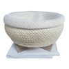 Plai Na Thai Sticky Rice Basket Steamer Bamboo for Pot