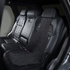 ZONETECH Black Wood Beaded Seat Cushion - Premium Quality Massaging