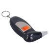 Alcohol Tester Professional LED Digital Keychain Breath Alcohol Detector Audible