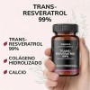 Trans Resveratrol 99% - 100% Hidrolizado Polvo Y Calcio