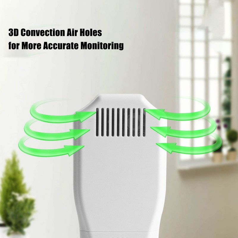 Air Quality Detector Portable Easy Using LED Digital Screen Settable