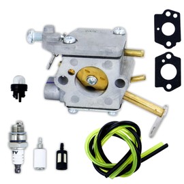 TOTEDELL 1950 2050 2150 Carburetor Kit Fit for Poulan Chainsaw Parts 1900 2055 2175 2350 2450 2550 262 Wild Thing Chainsaw Replaces 545081885 530069703 530071621