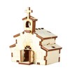 Wood DIY, Wood Craft, Miniature Making, Baby Church / 나무DIY 우드공예 미니어쳐만들기 아기교회