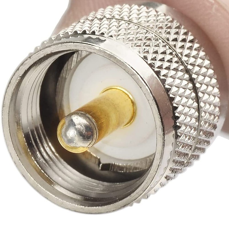 Greluma 1 Piece 1.2m UHF Plug PL-259 to UHF Plug