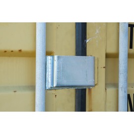 Mytee Products (1) Bolt-on Shipping Cargo Container High Security Lock Box (1) Container Padlock for Shipping Containers - Stainless Steel 304, Storage, Gate, Fence, Shed, Warehouse, Heavy Duty