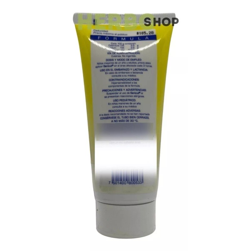 Nordin Crema Cicatrizante Sanicut Caléndula Nordin 60g Pack 3