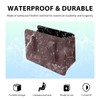 FSTURIOS Car Trash Can, Waterproof Leather Hanging Storage Container Vehicle