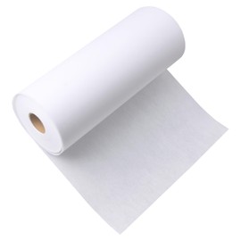 Tear Away Machine Embroidery Stabilizer Backing,12" x 50 Yd roll Medium Weight 1.8 oz, Cut into Variable Sizes for Tearaway Machine Embroidery and Hand Sewing