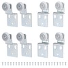 4 Pair Sliding Closet Door Roller Kit - Top Hung