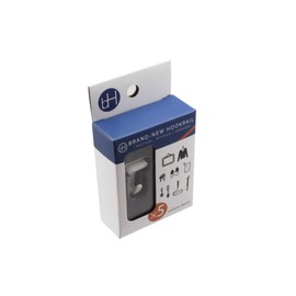 Nichi Seisakusho BH-CK53W bH Rail Series Single Hook, White, Pack of 5, Load Capacity: 22.0 lbs (10 kg)