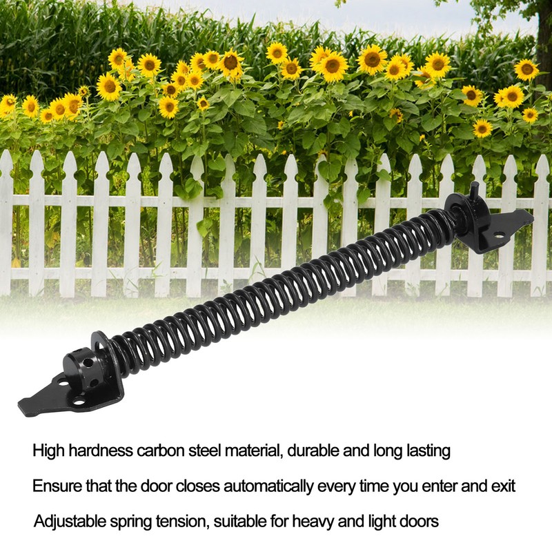 Self Closing Door Spring Set Carbon Steel Adjustable Gate Spring