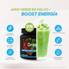 GreenPulse Morning Boost Jugo Verde en Polvo Sabor Frutos Rojos