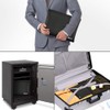 Fireproof Document Bag, Fireproof and Waterproof Document Box, Briefcase for