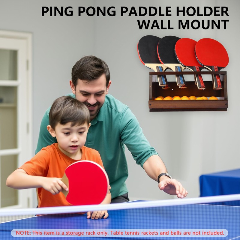 Ping Pong Paddle Holder, Ping Pong Paddle Storage Hold 8
