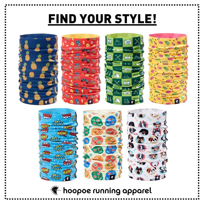 Hoopoe Running Apparel Neckerchief Men, Women, Multifunctional Original Skully