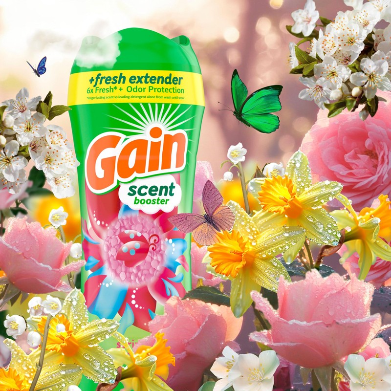 Gain In-Wash Laundry Scent Booster, Spring Daydream Scent, 24.0 OZ,