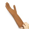 Glovesense natural latex rubber gloves 3/5 pieces beige/grey, S size