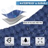 Afurkuot Blue Self Inflating Sleeping Pad Single Camping Mattress, Camping