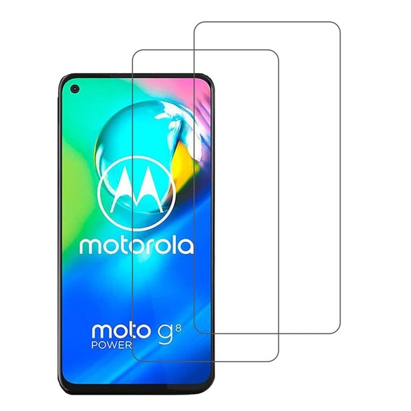 ENGFYADSY Designed for Motorola Moto G8 Power Tempered Glass Screen