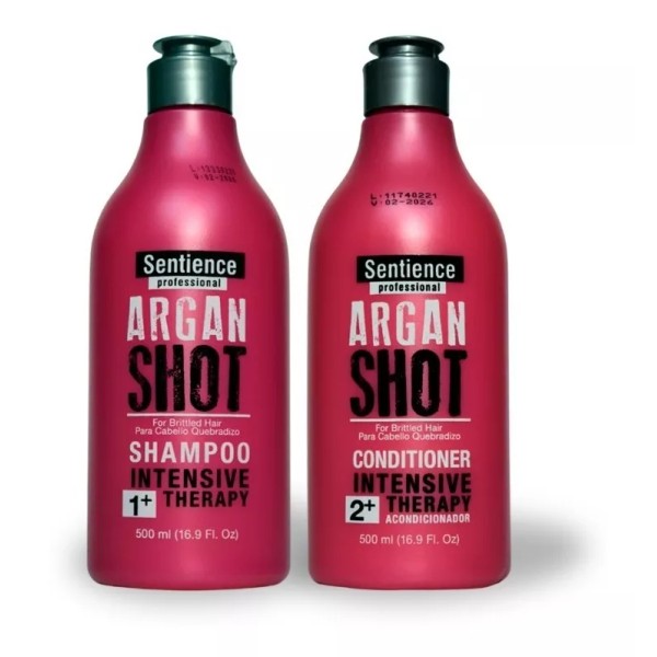 Sentience Professional Kit Shampoo+acondicionador Argan Shot Sentience Professional