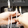Horic Antenna Divider [4K8K Broadcasting (3224MHz)/BS/CS/Terrestrial Digit/CATV Compatible] Includes 3