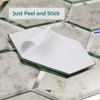 Soulscrafts Peel and Stick Beveled Mirror Tile, Mirror Backsplash Tiles