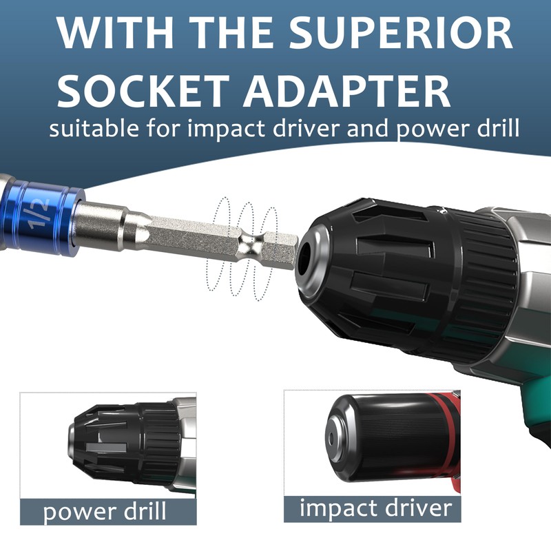 PS PRO 17 mm Unistrut Channel Socket Set – 1/2